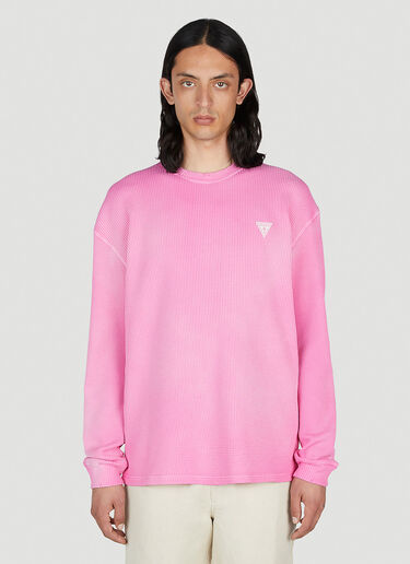 Guess USA Waffle Sweatshirt Pink gue0152019