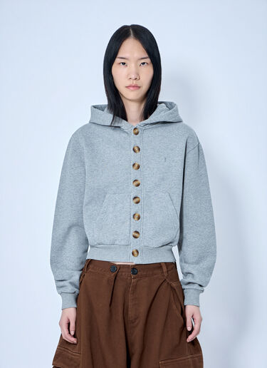 Abra Cardigan Hoodie Grey abr0264003