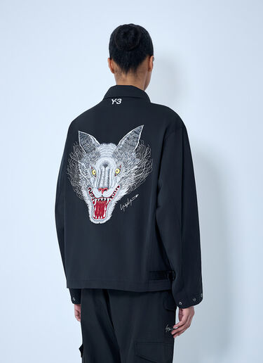 Y-3 MERCEDES Technical Zip Jacket Black yyy0364069