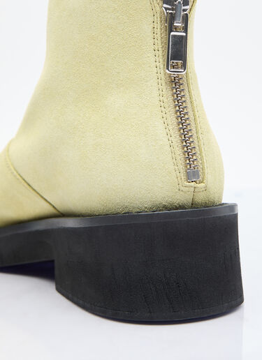 MM6 Maison Margiela Suede Ankle Boots Green mmm0155015