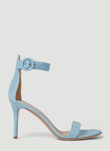 Gianvito Rossi ポルトフィーノ ハイヒールサンダル ブルー gia0251019