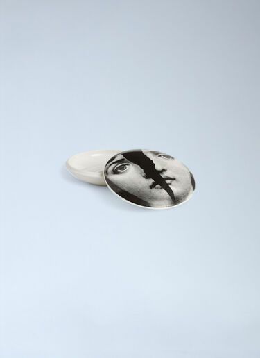 Fornasetti Tema e Variazioni N.10 Round Box White wps0691813