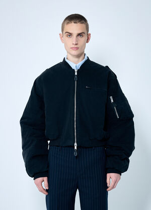 Entire Studios A-4 Bomber Jacket Black ent0156013