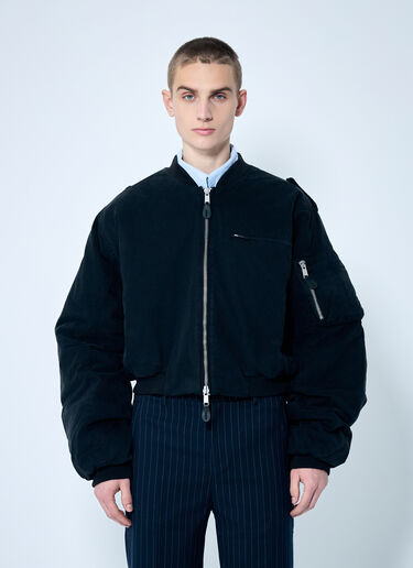 Entire Studios A-4 Bomber Jacket Black ent0158003