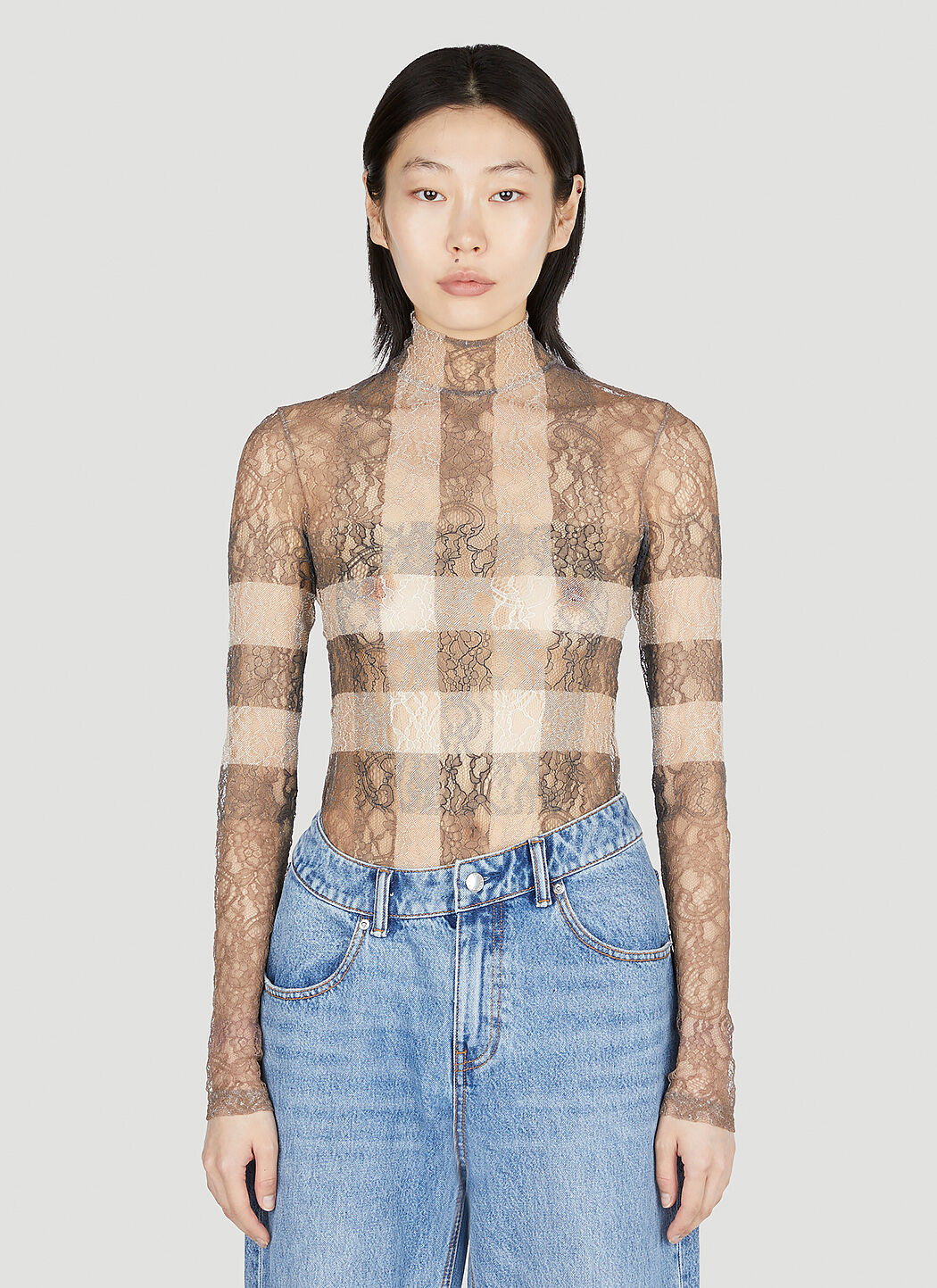 Burberry sheer jumpsuit store