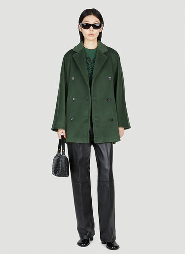 Max Mara Rebus Coat Green max0253020