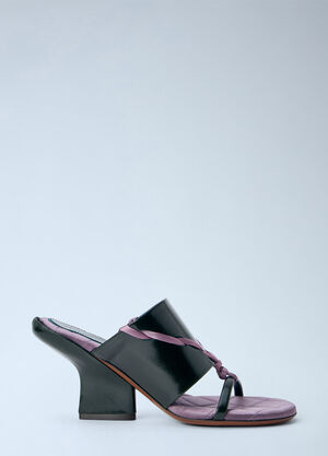 Dries Van Noten Braided Strap Mules Purple dvn0265032