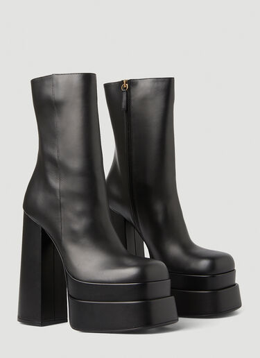 Versace Intrico 厚底靴 黑 vrs0249055