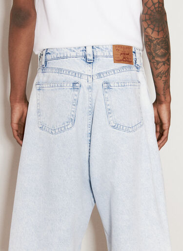 Y/PROJECT Souffle Denim Shorts Blue ypr0156015