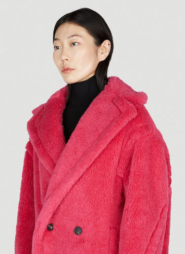 Max Mara Teddy Bear Icon Coat Pink max0253021