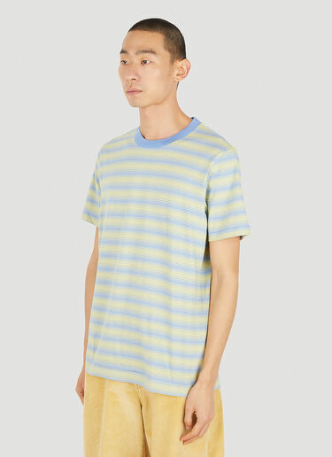 Marni Pack Of Three Striped T-Shirts Blue mni0151009