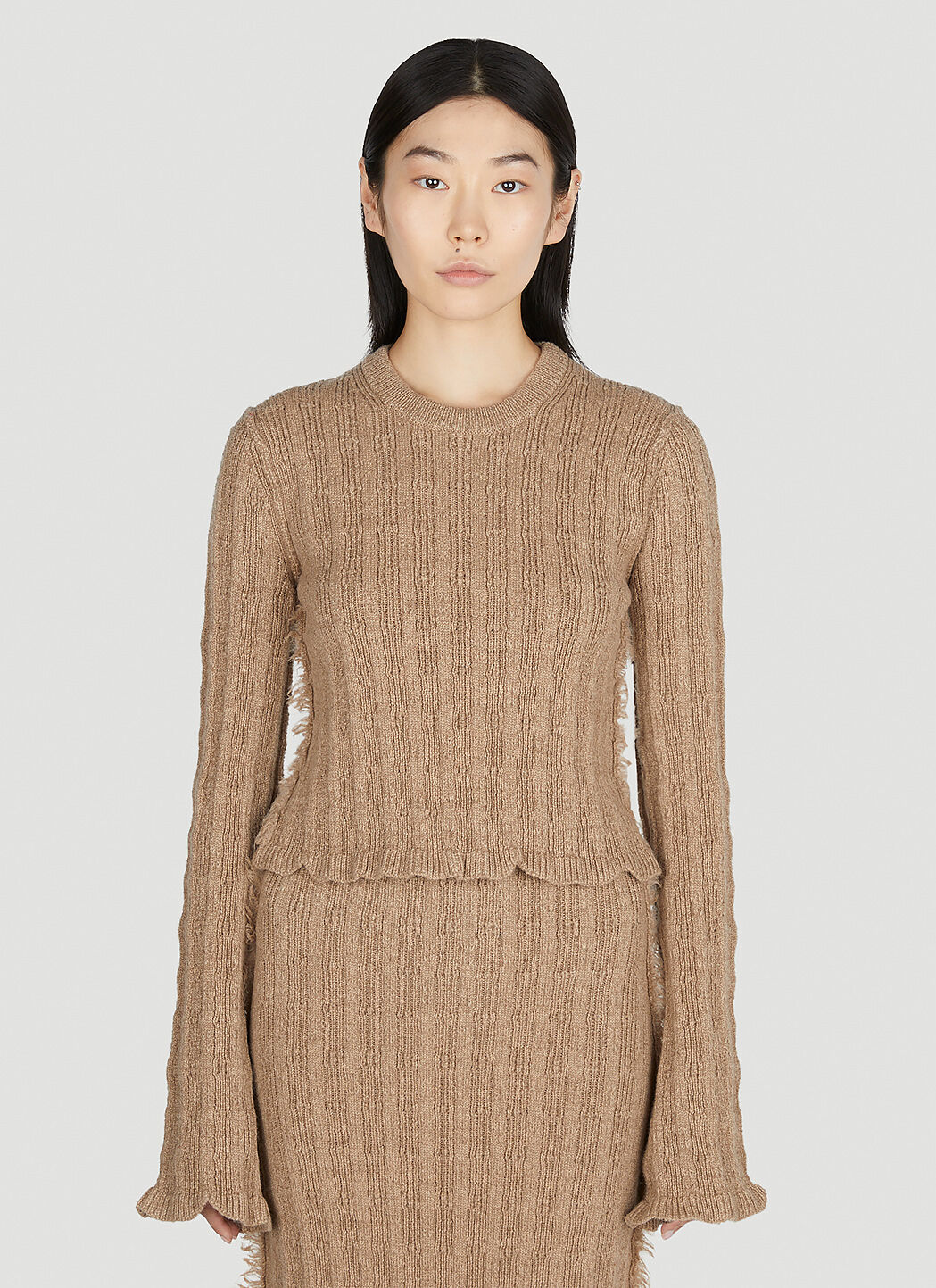 Acne ribbed sweater clearance
