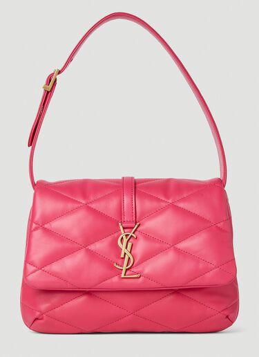 Saint Laurent Le 57 Quilted Shoulder Bag Pink sla0249208