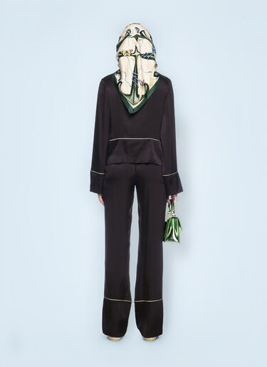 Off-White Satin Pants Black ofw0260033