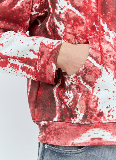 DEMMO Return To Flesh Hooded Sweatshirt Red dem0159001