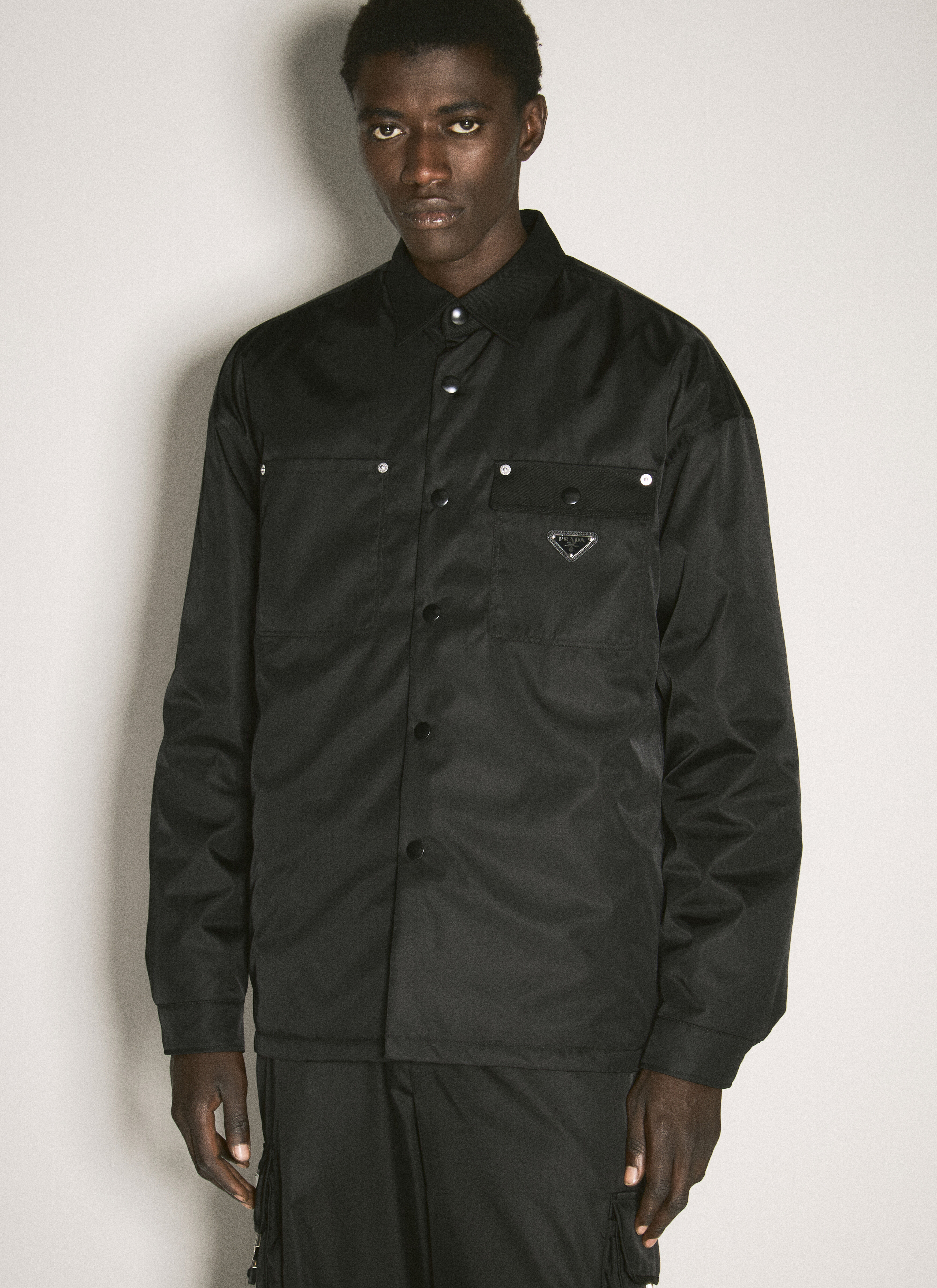 Prada Men s Re Nylon Jacket in Black LN CC