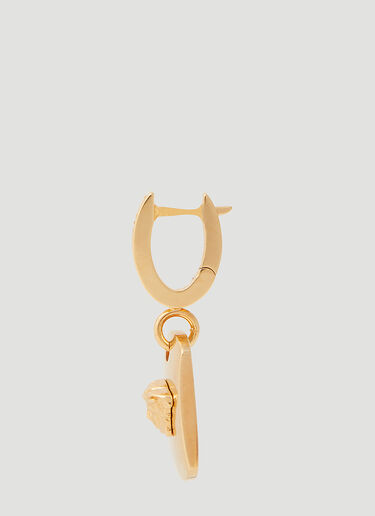 Medusa Drop Earrings Versace Medusa Drop Earrings Gold ver0255036
