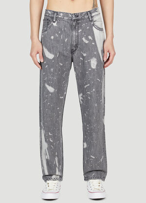 Diesel Bleached Relaxed Jeans Blue dsl0358001