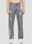 LN-CC x Non Bleached Relaxed Jeans Grey non0152005