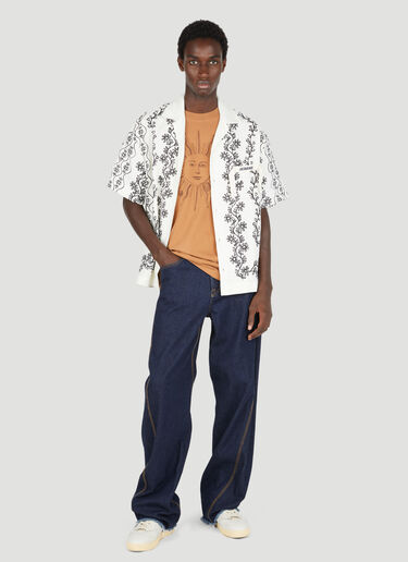 Jacquemus Le Soleil T-Shirt Brown jac0154016
