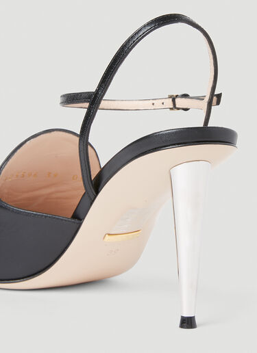 Gucci Blondie High Heel Sandals Black guc0251158