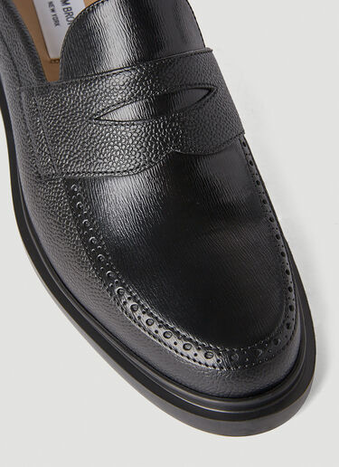 Thom Browne Penny Loafers Black thb0151015