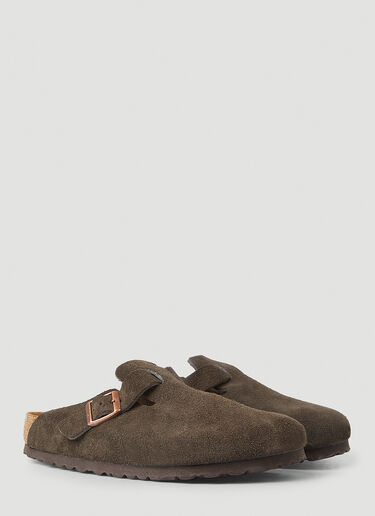 Birkenstock 보스턴 뮬 브라운 brk0349008