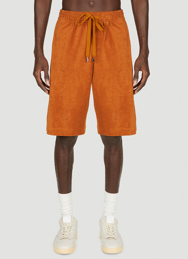 Towelling Shorts Dolce & Gabbana Towelling Shorts Orange dol0152011