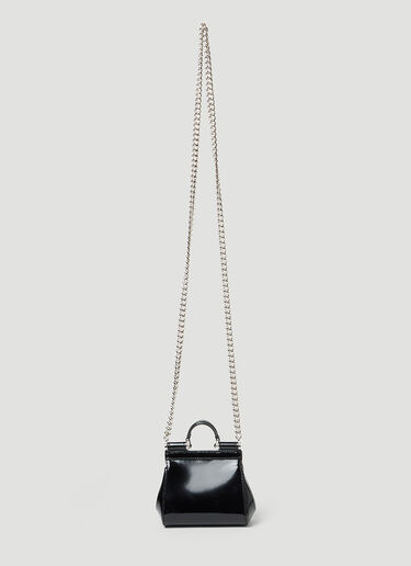 Mini Sicily Shoulder Bag Dolce & Gabbana Mini Sicily Shoulder Bag Black dol0252024