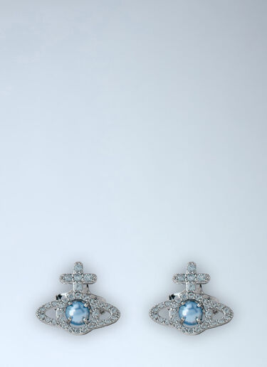Vivienne Westwood Olympia Pearl Earrings Blue vvw0264030