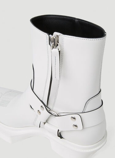 VTMNTS Cowboy Harness 及踝靴 白色 vtm0351011