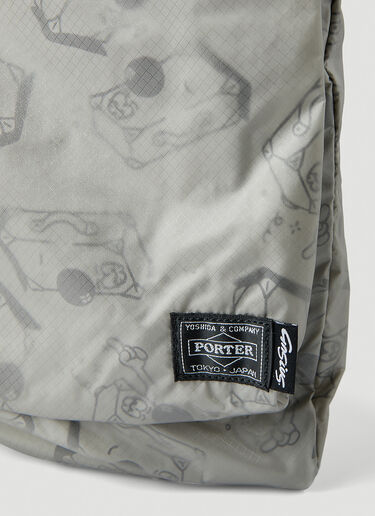 Porter-Yoshida & Co x Gasius 2Way Helmet Tote Bag in Grey