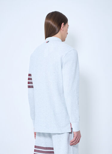 Thom Browne フォーバー・ポロシャツ  グレー thb0158002