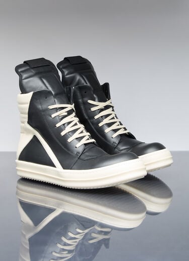 Rick Owens Geobasket High-Top Sneakers Black ric0153028