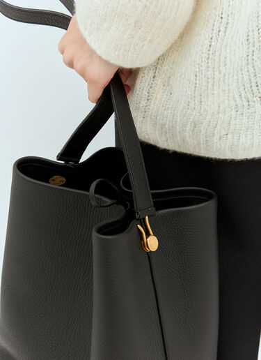 Medium N/S Hook Tote Bag The Row Medium N/S Hook Tote Bag Black row0257029