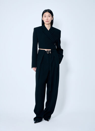 Sportmax Utopia Crop Blazer Black spx0259005
