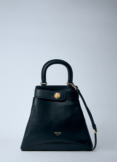 Prada Medium Carey Handbag Black pra0260069