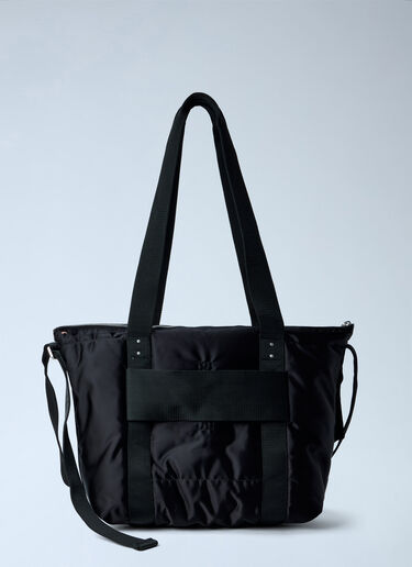 LN-CC® - Rick Owens: Nylon Tote Bag - Black Rick Owens Nylon Tote Bag Black ric0165032