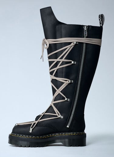 1460 Quad Sole Megalace Boots Rick Owens x Dr. Martens 1460 Quad Sole Megalace Boots Black rod0262003