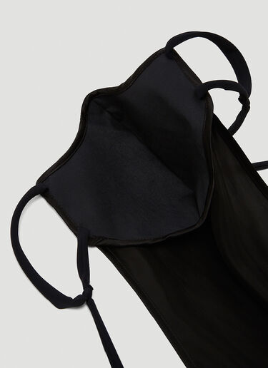 Rick Owens Extended Face Mask Black ric0149023
