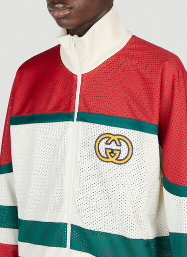 Gucci Block Stripe Track Jacket White guc0153001