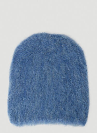 Marled Beanie Hat Brain Dead Marled Beanie Hat Blue bra0353006