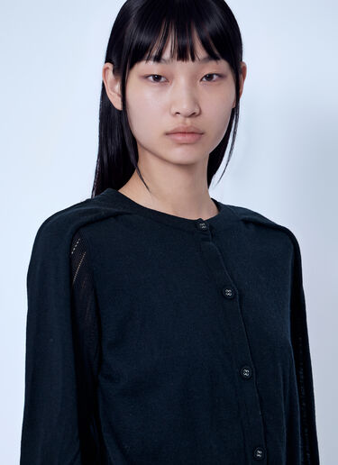 LN-CC® - Kiko Kostadinov: Corella Double Sleeve Jumper - Black Kiko Kostadinov Corella Double Sleeve Jumper Black kko0265006