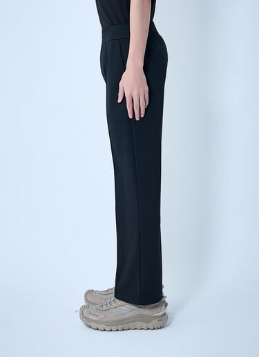 Elasticated Waist Straight Trousers Moncler Elasticated Waist Straight Trousers Black mon0164036