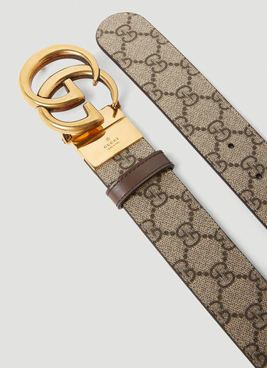 Gucci GG 双面腰带 棕色 guc0253157