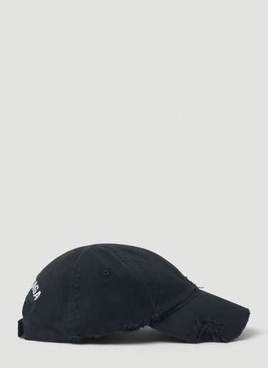 Balenciaga Dog Bite Baseball Cap Black bal0152076
