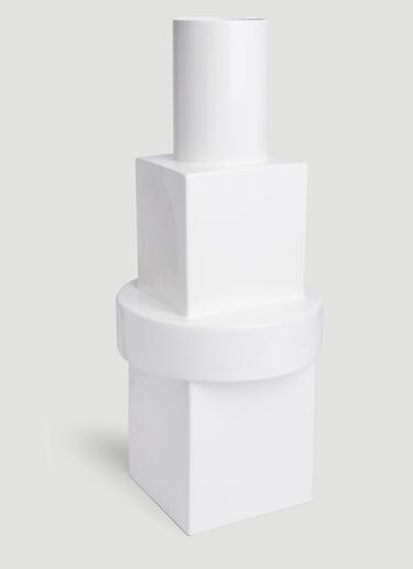 Block Vase Tom Dixon Block Vase White wps0638495