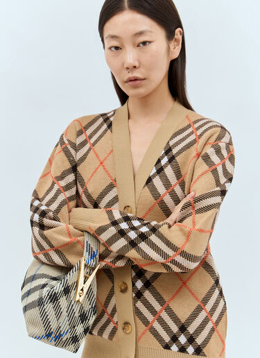 Burberry ミニ ペグ ダッフル ハンドバッグ  ベージュ bur0257022