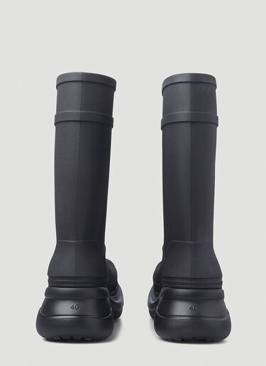 Balenciaga x Crocsx 레인 부츠 블랙 bal0147022