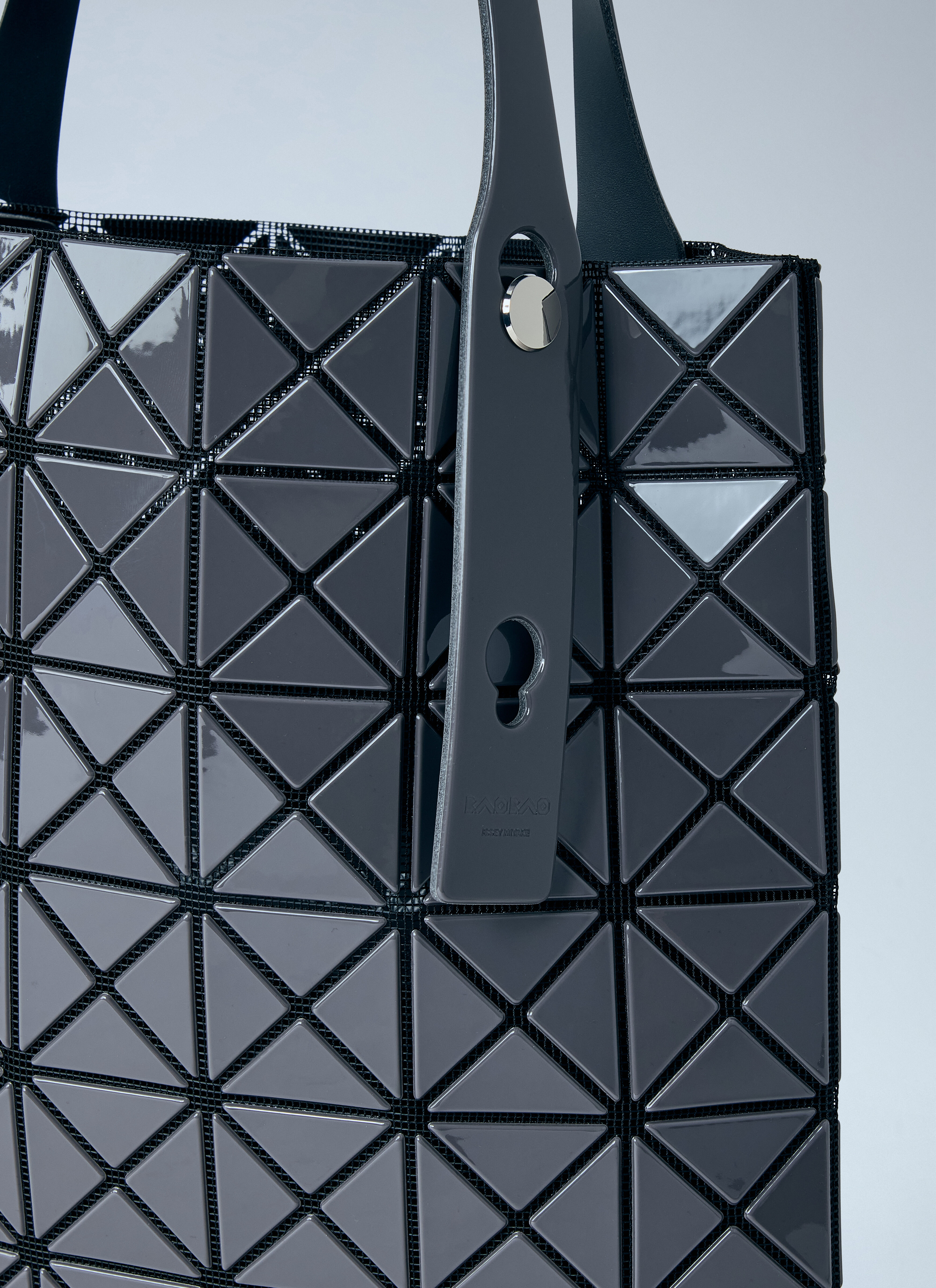 Bao Bao Issey Miyake Women's' Prism Gloss Tote Bag in Grey | LN-CC®